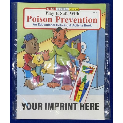 Poison Prevention Coloring Book Fun Pack